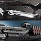 Two views of a shotgun